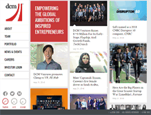 Tablet Screenshot of dcm.com